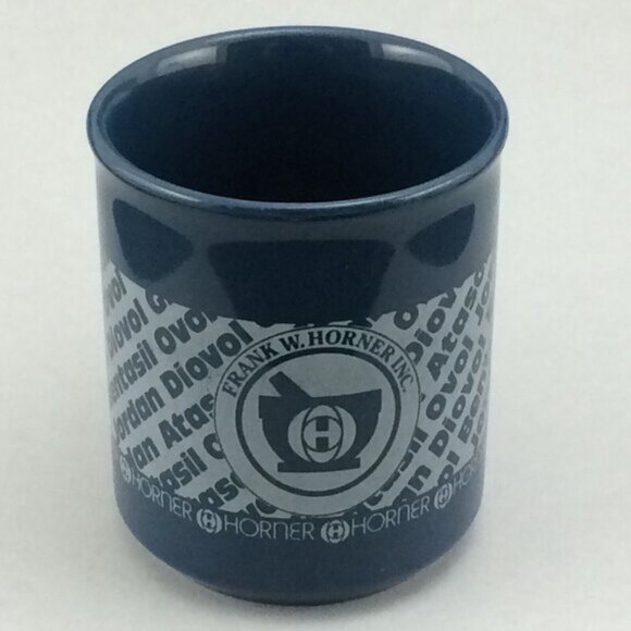 Vintage Frank W Horner Inc Mug Cup OTC Medications Canadian Pharmaceuticals - Picture 2 of 16